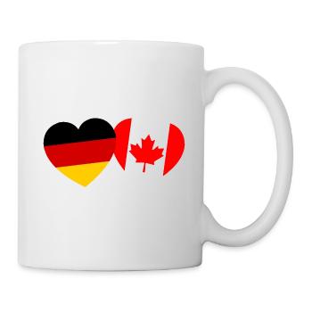 German Canadian partners - Mug - white - Right