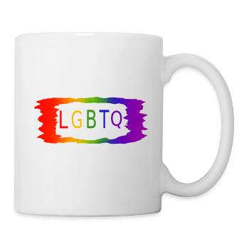 LGBTQ - Tasse - Weiß - Rechts