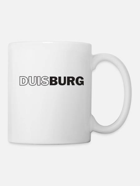 Duisburg - Tasse - Weiß