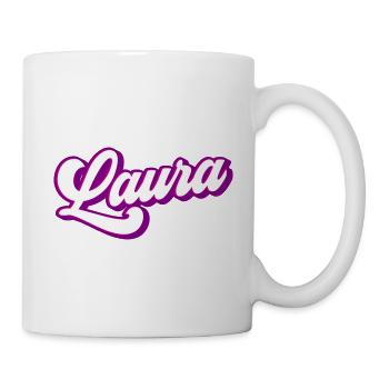 Laura | Couleurs changeantes - Mug blanc - blanc - Droite
