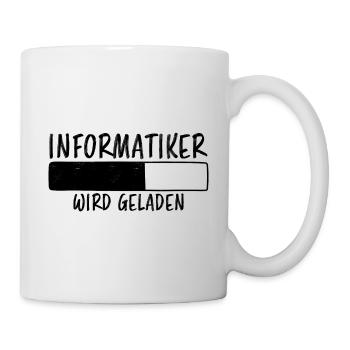 Informatiker Spruch Lustige Programmierer Geschenk - Tasse - Weiß - Rechts