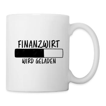 Finanzwirt Spruch Job Lustiges Finanzwirt Geschenk - Tasse - Weiß - Rechts