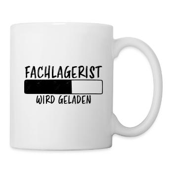 Fachlagerist Spruch Lustiges Fachlagerist Geschenk - Tasse - Weiß - Rechts