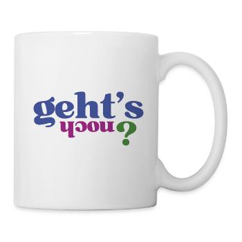 Lustige Sprüche "Gehts noch" - Tasse - Weiß - Rechts