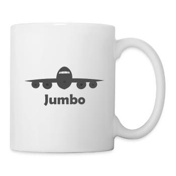 L’avion à réaction - Mug blanc - blanc - Droite