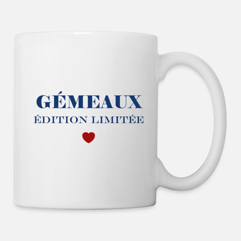 gémeaux - Mug blanc - blanc