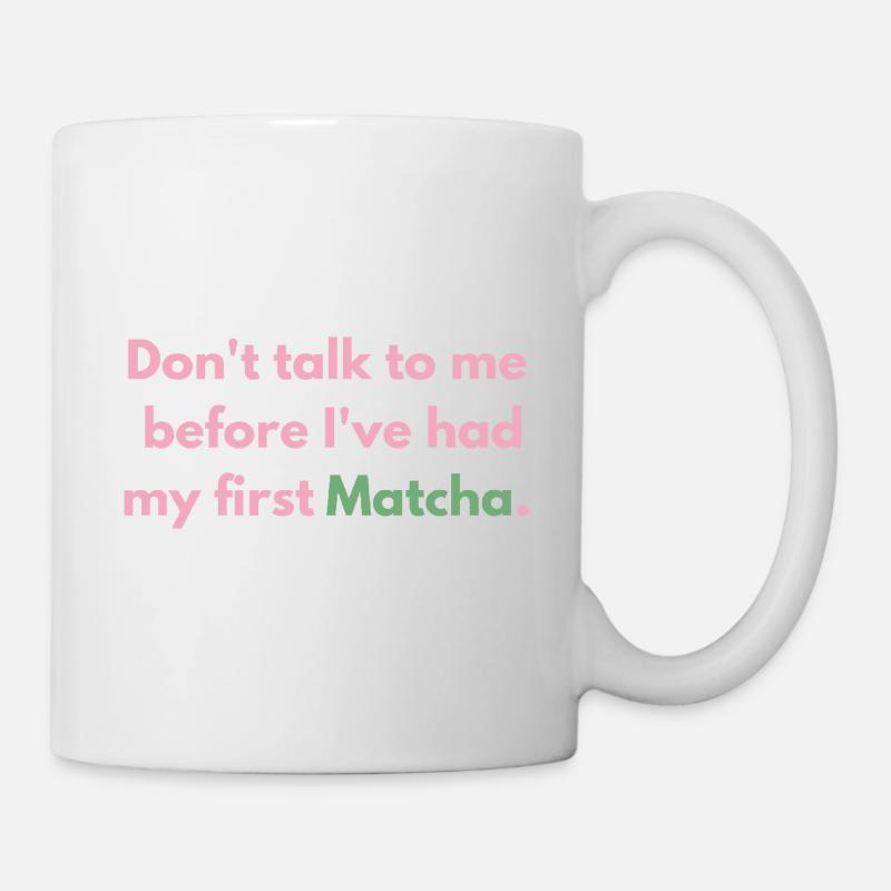 Matcha liebe - Tasse - Weiß