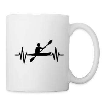 Heartbeat Kayak - Mug - white - Right