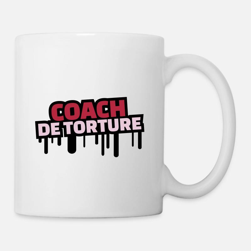 coach de torture - Mug blanc - blanc