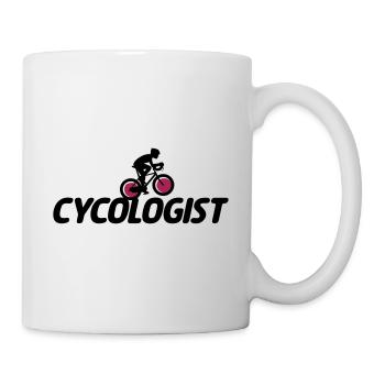 CYCOLOGIST - Fahrrad - Tasse - Weiß - Rechts
