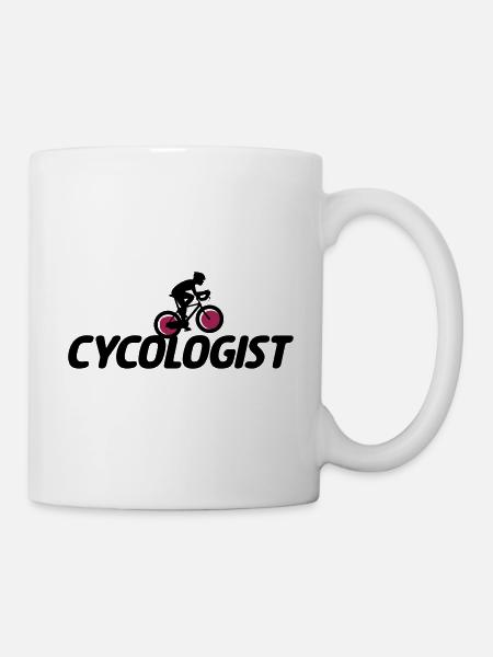 CYCOLOGIST - Bicycle - Mug - white