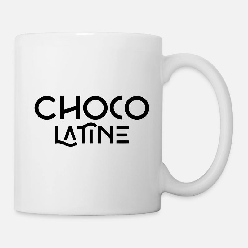 CHOCO LATINE Chocolatine - Mug blanc - blanc