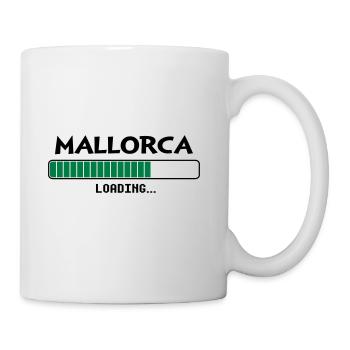 Mallorca loading Ladebalken - Tasse - Weiß - Rechts