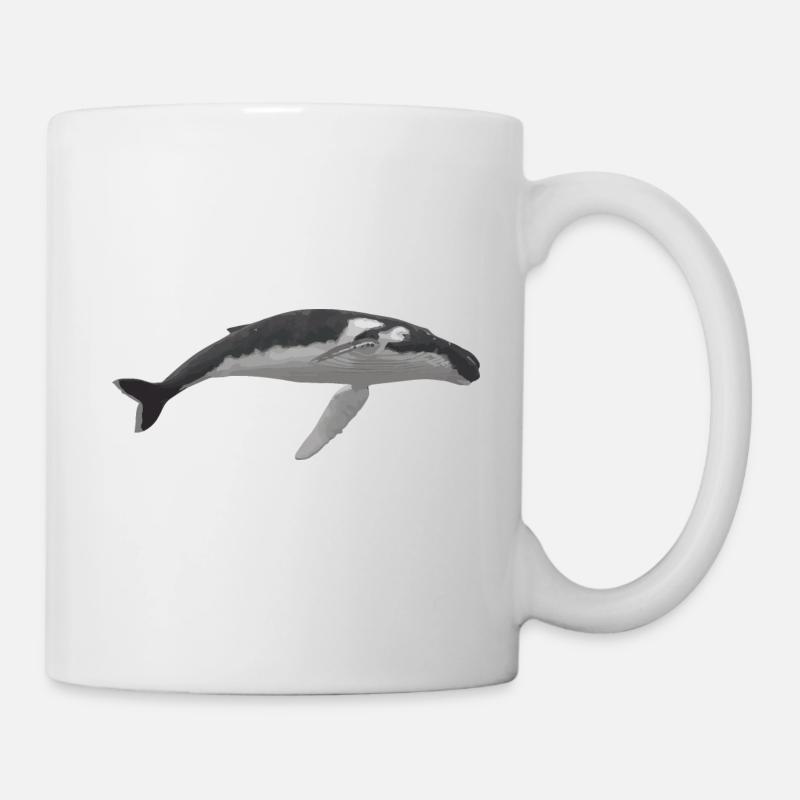 Wale - Tasse - Weiß