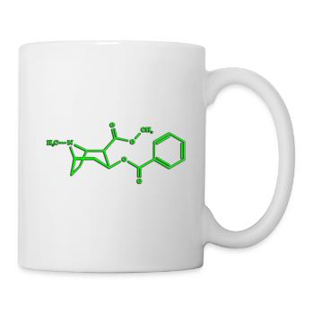Kokain - Tasse - Weiß - Rechts