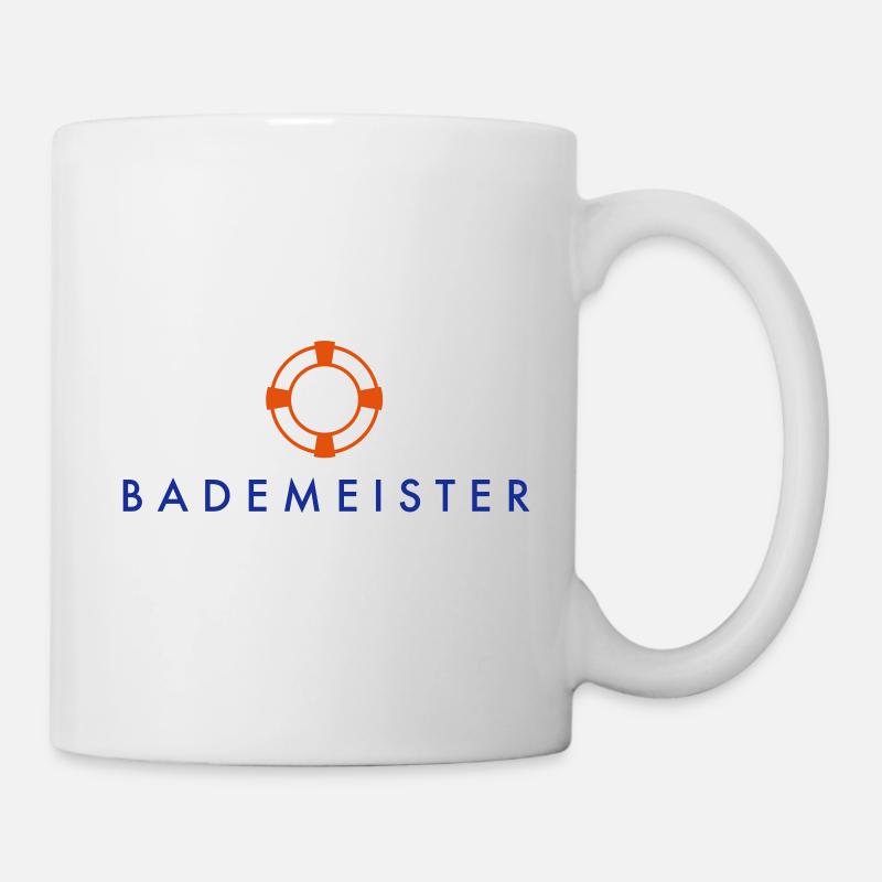 Maître-nageur - Mug blanc - blanc