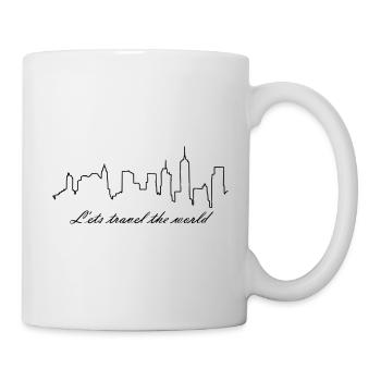 Travel - Tasse - Weiß - Rechts