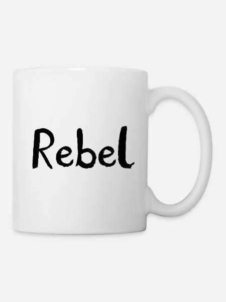 Rebel Design - Tasse - Weiß