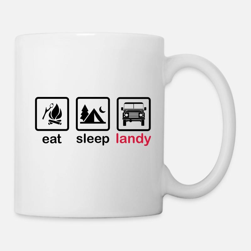 Eat Sleep Landy - Tasse - Weiß
