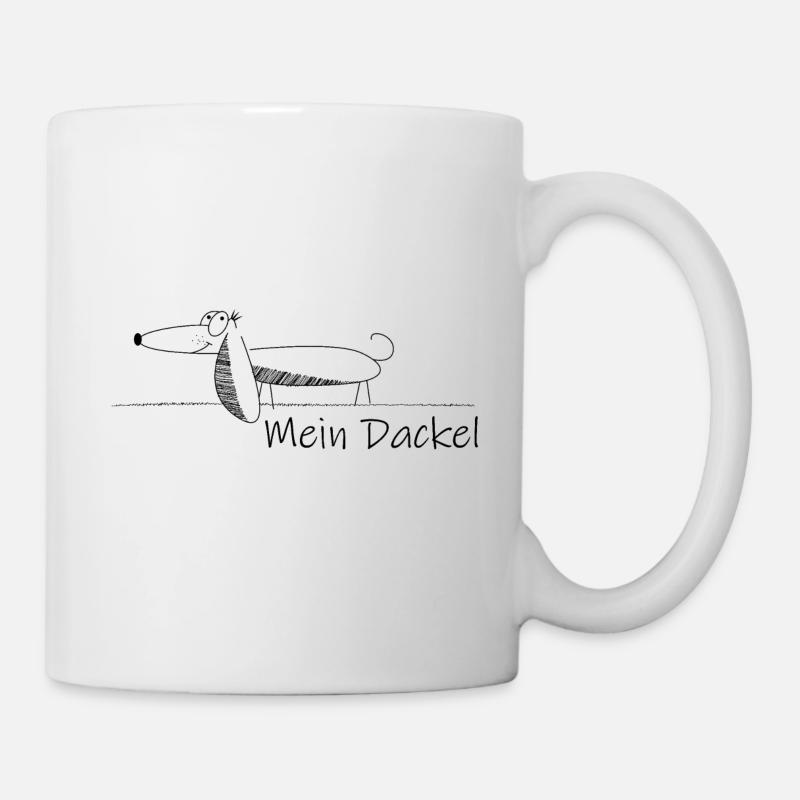 Mein Dackel - Tasse - Weiß