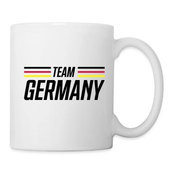 germany flag germany team - Mug - white - Right