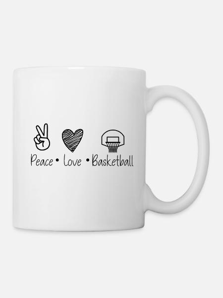 Basketball - Tasse - Weiß