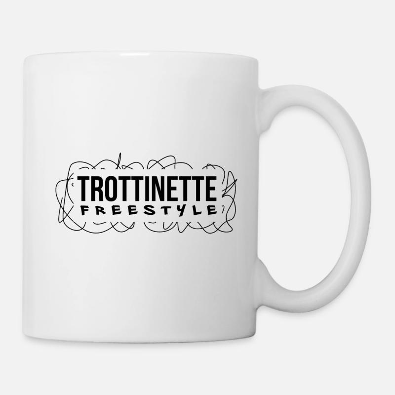 Trottinette - Mug blanc - blanc