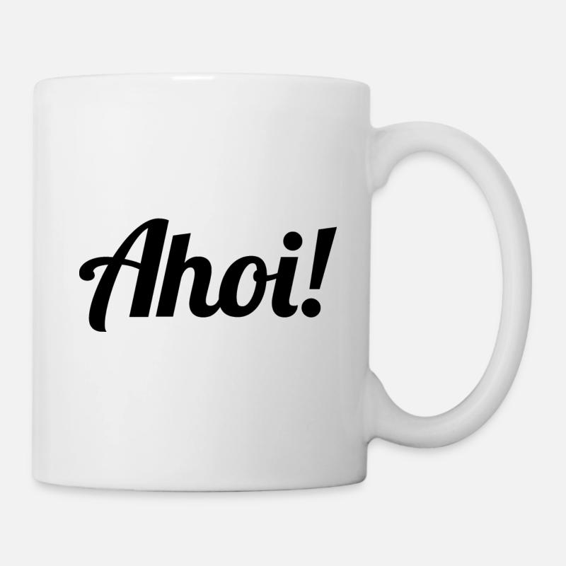 Ahoi! - Tasse - Weiß