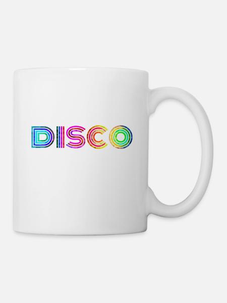 Disco - Tasse - Weiß