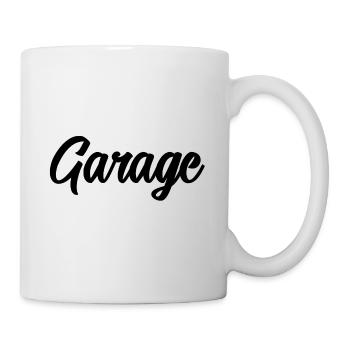 Garage - Tasse - Weiß - Rechts
