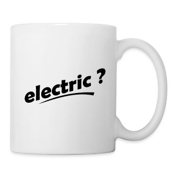 Electric cars - Mug - white - Right