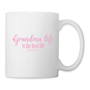 Oma-Leben - Tasse - Weiß - Rechts
