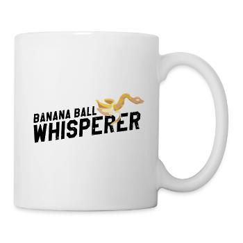 King python design for snake lovers - Mug - white - Right