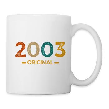 2003 Original - Tasse - Weiß - Rechts