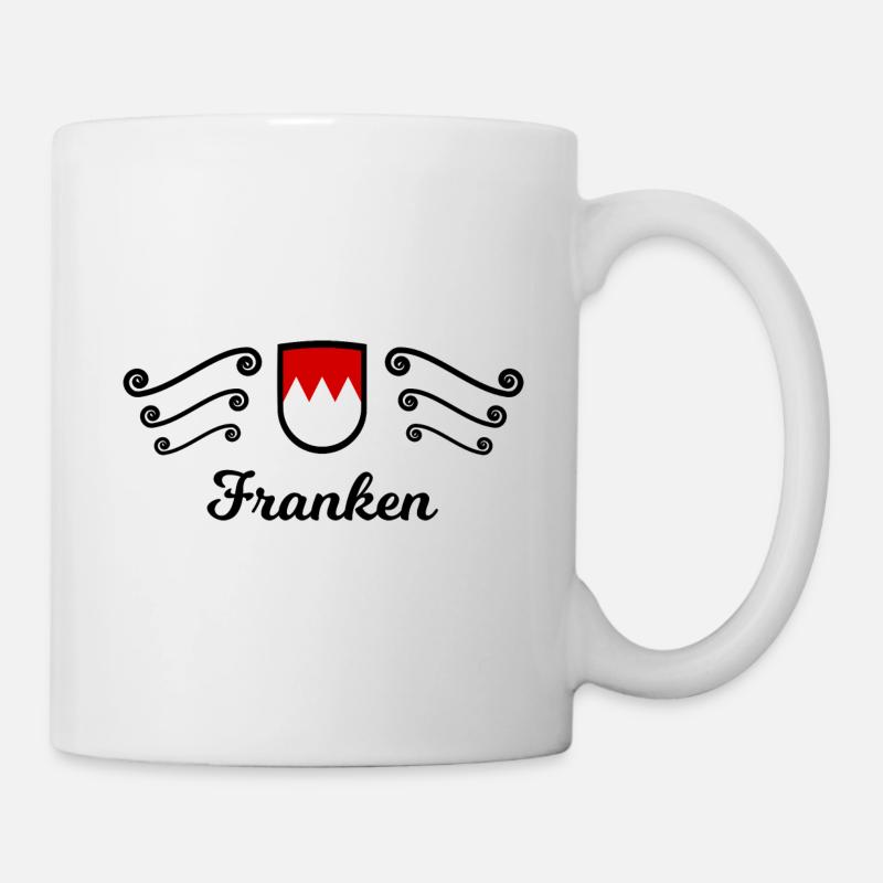 Mein Frankenland - Tasse - Weiß