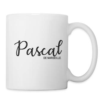 Pascal de Marseille Geschenk T Shirt Pascal - Tasse - Weiß - Rechts