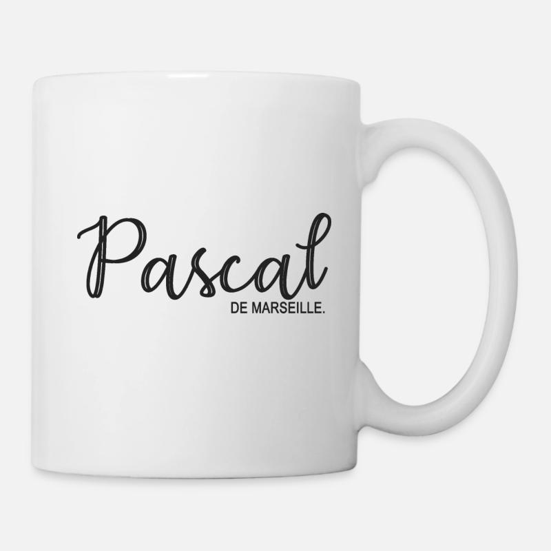 Pascal de Marseille Geschenk T Shirt Pascal - Tasse - Weiß