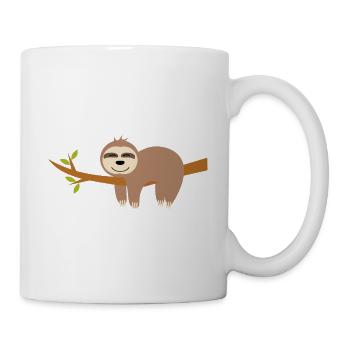 Paresse - Mug blanc - blanc - Droite