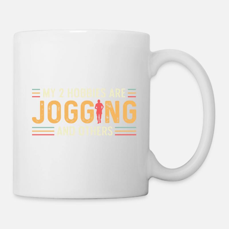 Joggen und andere Triathlet Geschenk - Tasse - Weiß