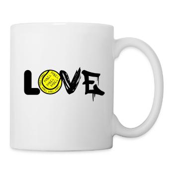 Padel - Cadeau pour joueur de padel - Mug blanc - blanc - Droite