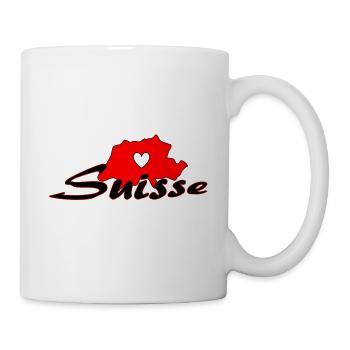 Love Suisse - Mug blanc - blanc - Droite
