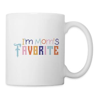 I'm Mom's Favorite Fun Family Sibling Rivalry - Mug - white - Right