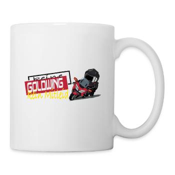 Motorrad Biker Goldwing lustiger Spruch - Tasse - Weiß - Rechts