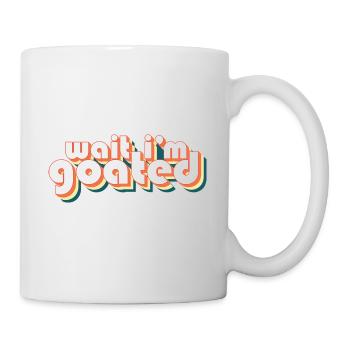 Goat Joke Wait I'm Goated Gamer Life Funny - Mug - white - Right