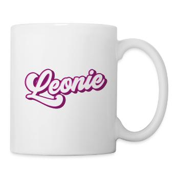 Leonie | Farben änderbar - Tasse - Weiß - Rechts