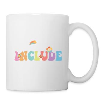 Choisissez d’inclure un thérapeute ABA enseignant accéléré - Mug blanc - blanc - Droite