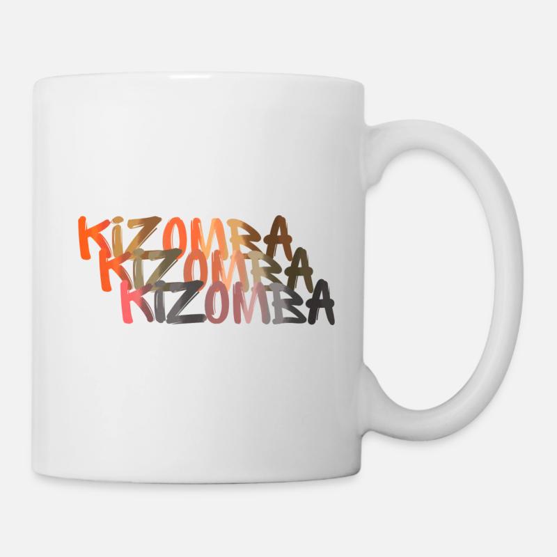 Kizomba Dance Design - Tasse - Weiß