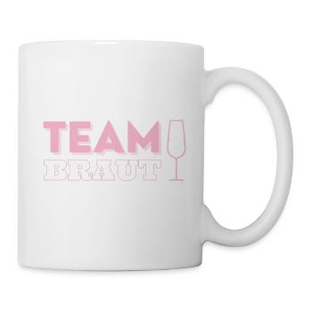 team braut - Tasse - Weiß - Rechts