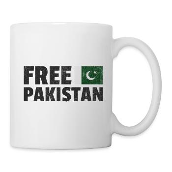 Free Pakistan: Support for Pakistani Freedom - Mug - white - Right