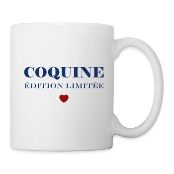 Coquine - Mug blanc - blanc - Droite